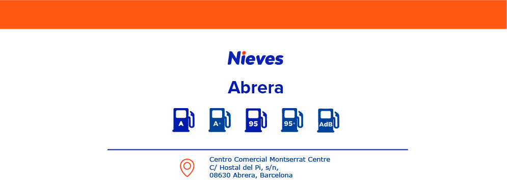 ¡Nueva gasolinera Nieves Abrera!
